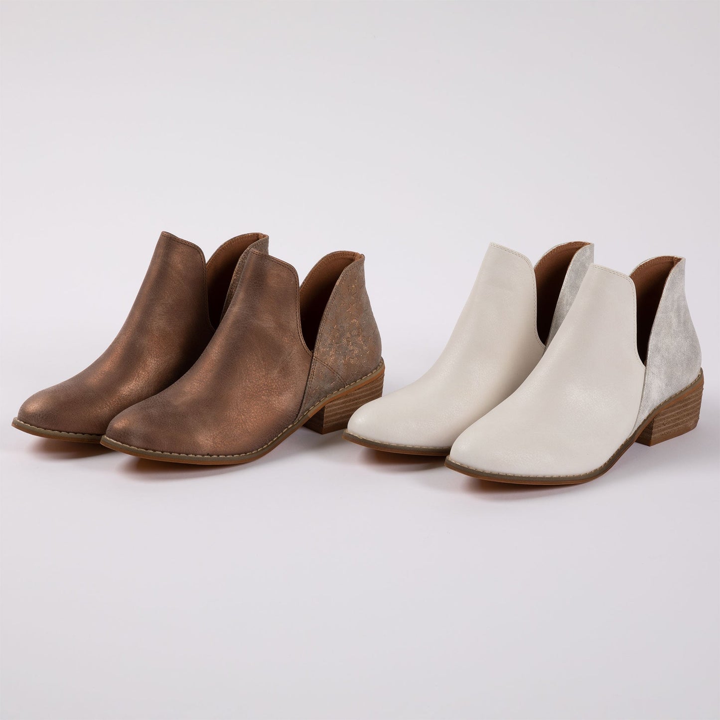 Corkys Wayland Stars Slip On Ankle Boots