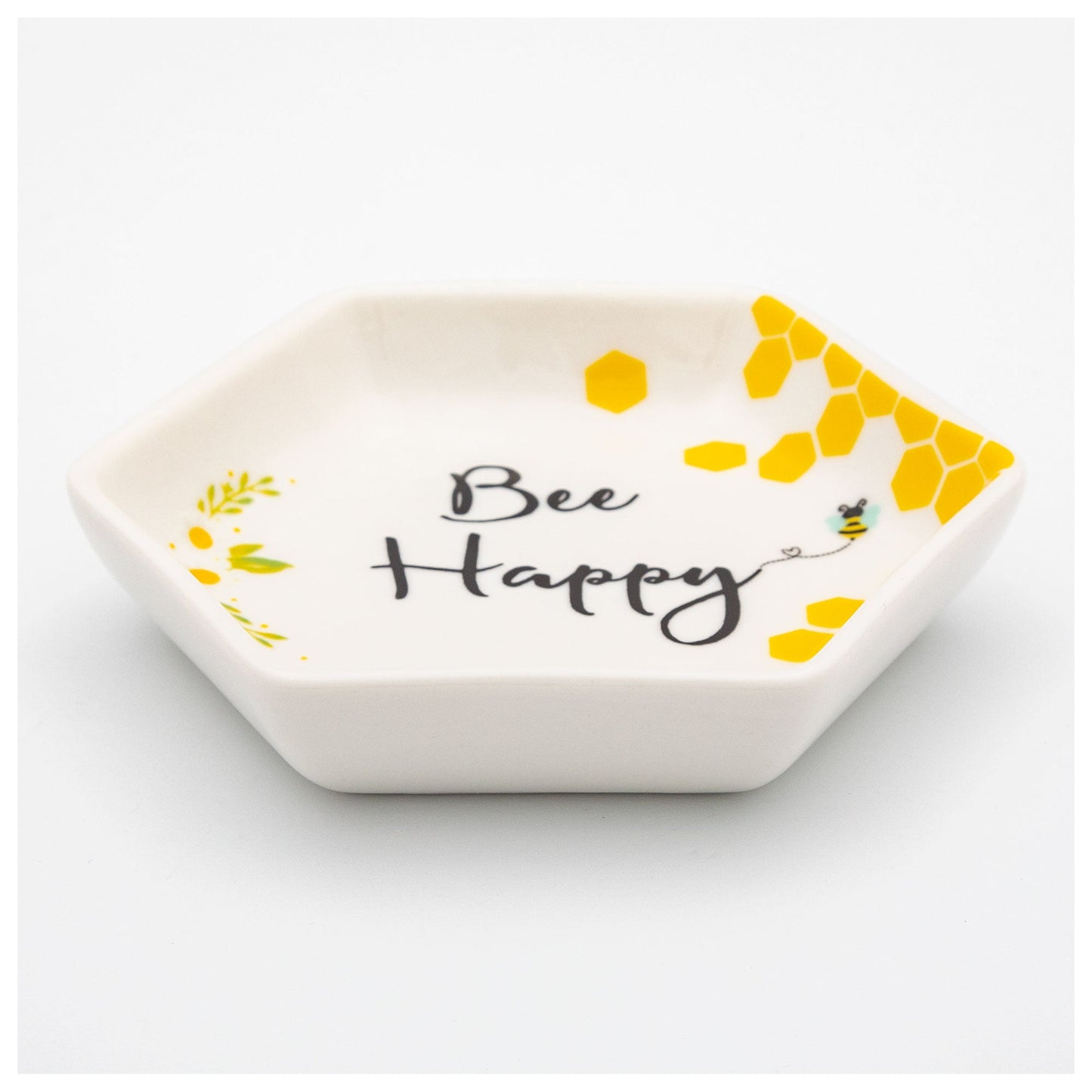 Bee Happy Trinket Dish - Set of 3