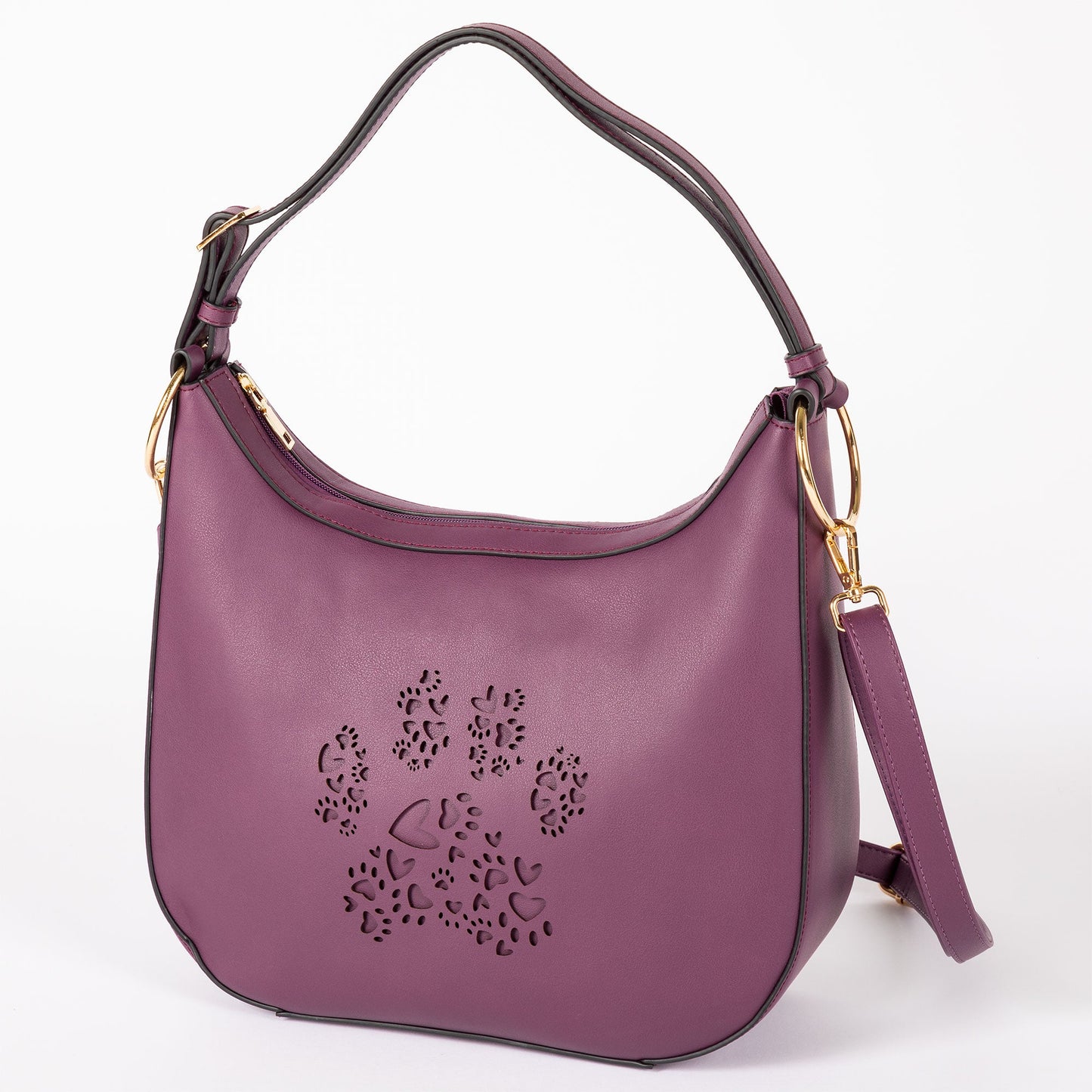 Pawfect Heart Cut-Out Handbag