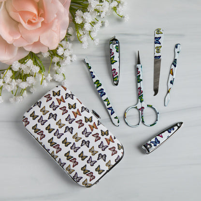 Fluttering Butterflies Manicure Set