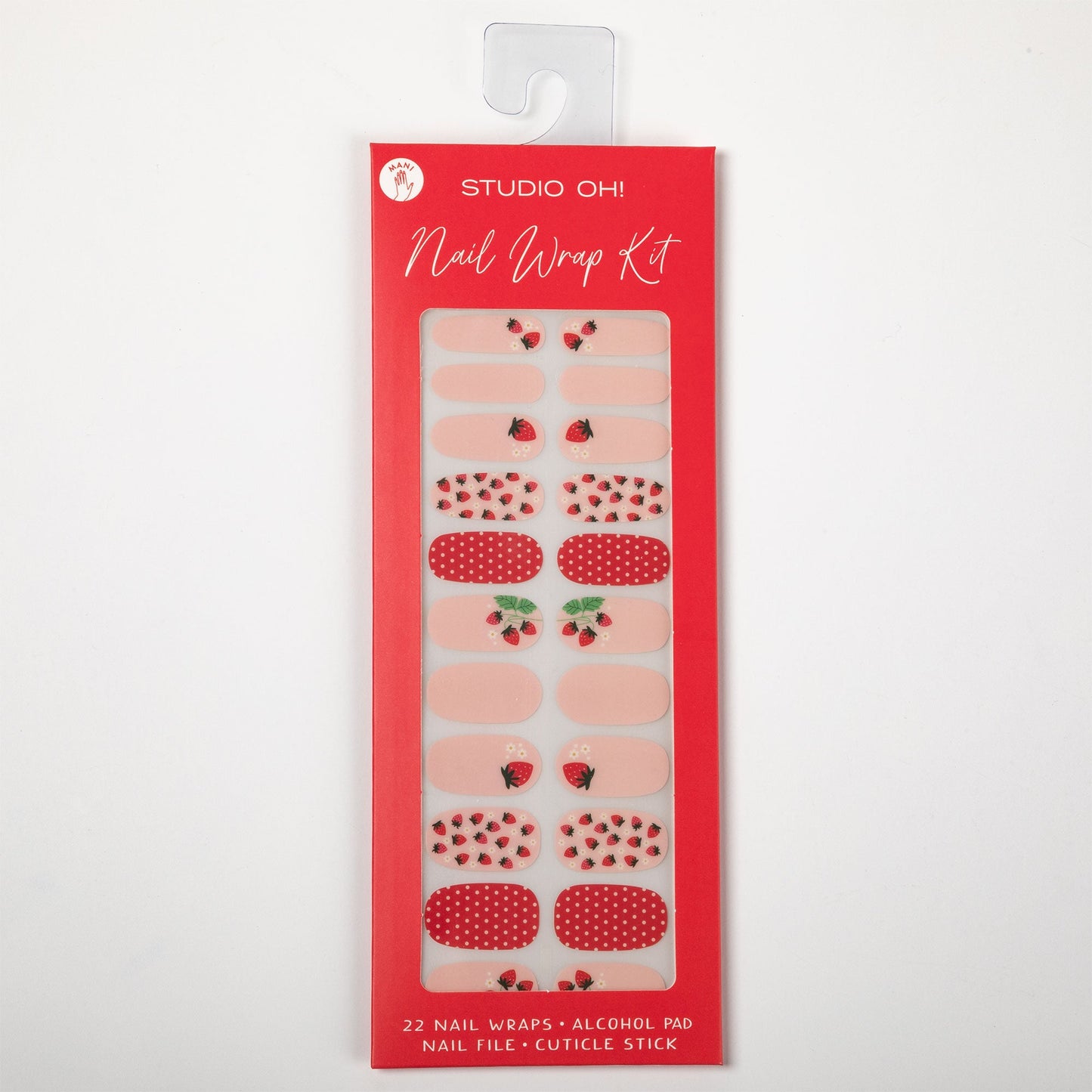 Patterned Manicure Nail Wrap Kit