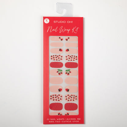 Patterned Manicure Nail Wrap Kit