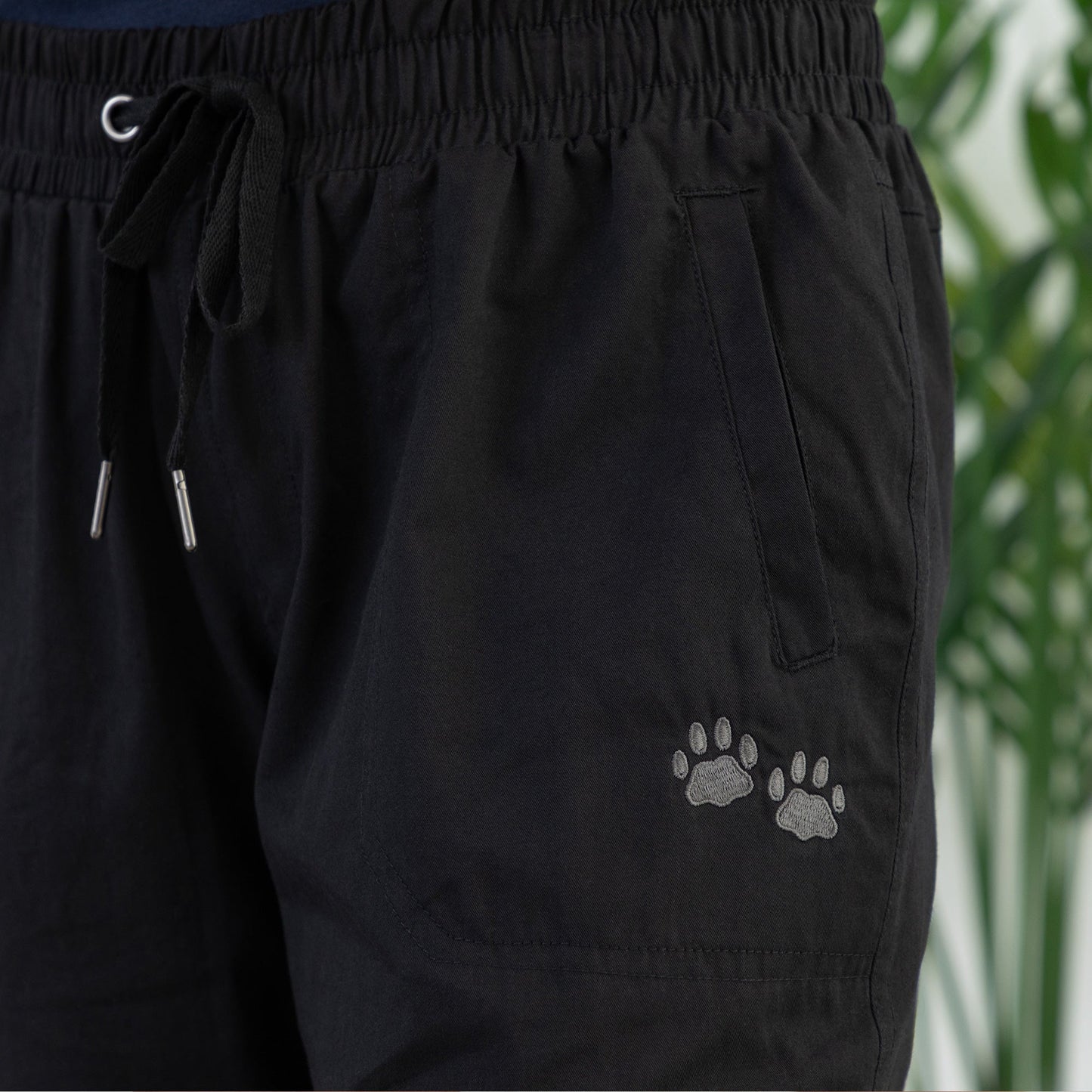 Paw Print Convertible Pants