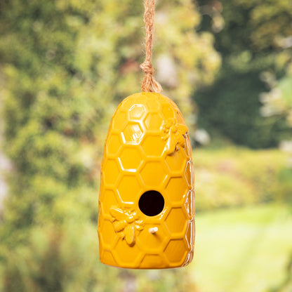 Functional Beehive Birdhouse