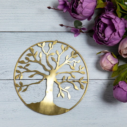 Hand Crafted Tree Of Life Metal Wall Decor