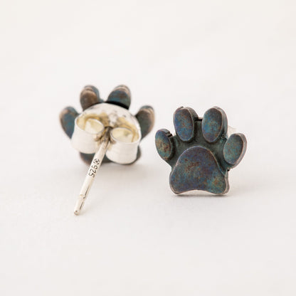 All Over Paws Post Earrings - Set of 3