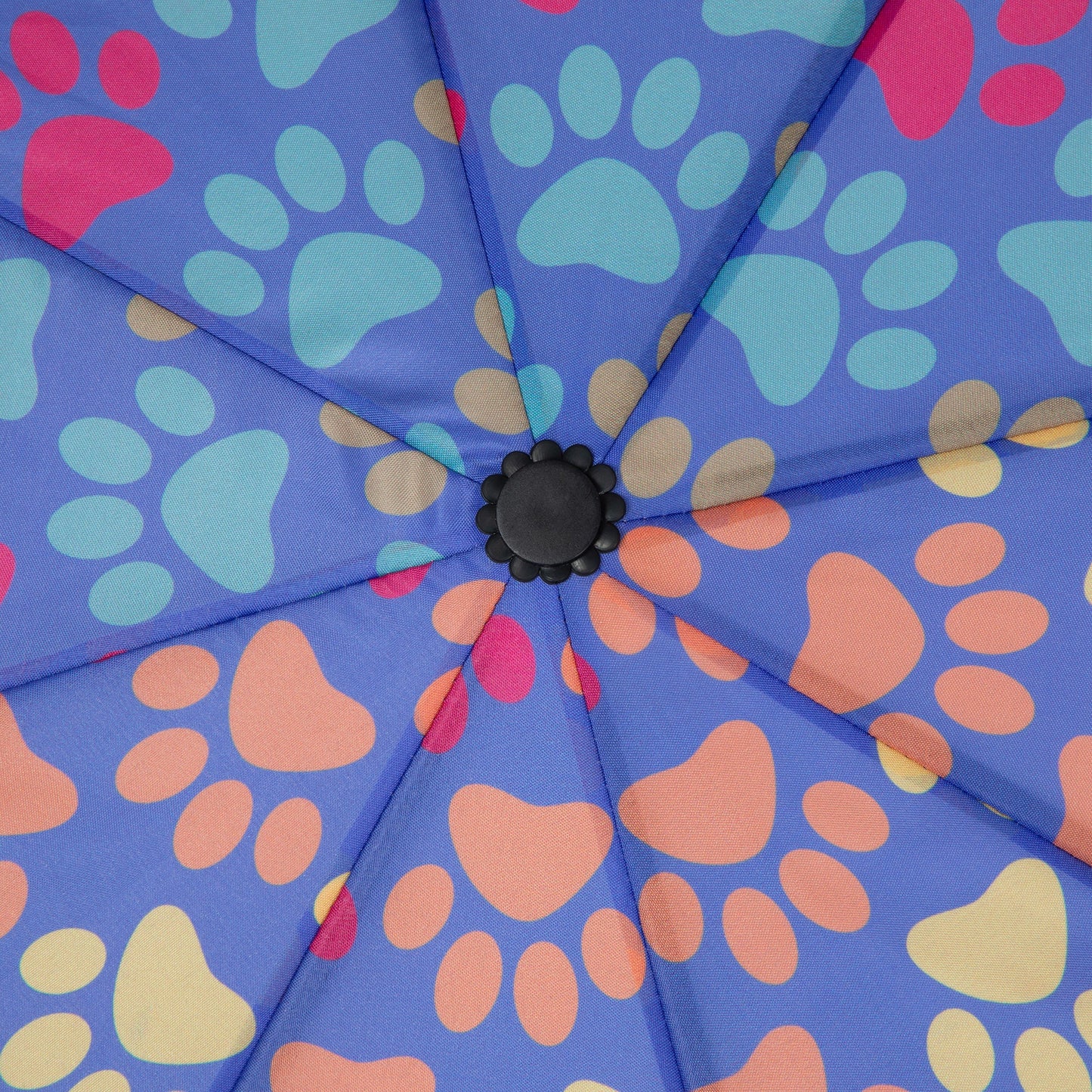 Rainy Day Paw Print Umbrella