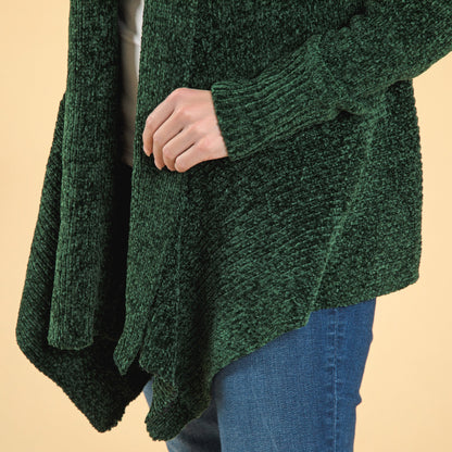 Chenille Open Cardigan