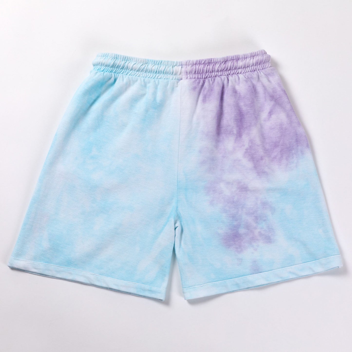 Paw Print Tie-Dye Terry Shorts