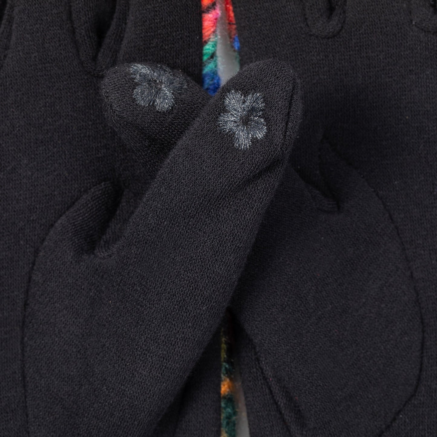 Threaded Swirls Touch Screen Gloves