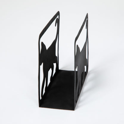 Hand Crafted Black Cat Napkin Holder