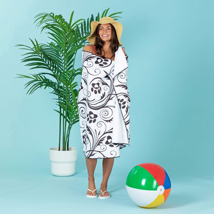 Sand-Free Microfiber Beach Towel