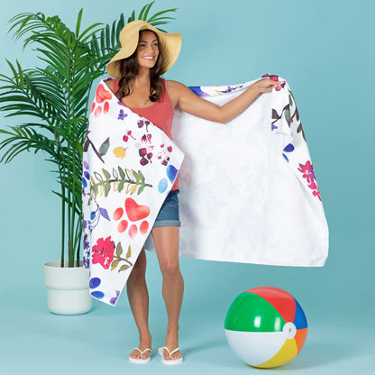 Sand-Free Microfiber Beach Towel