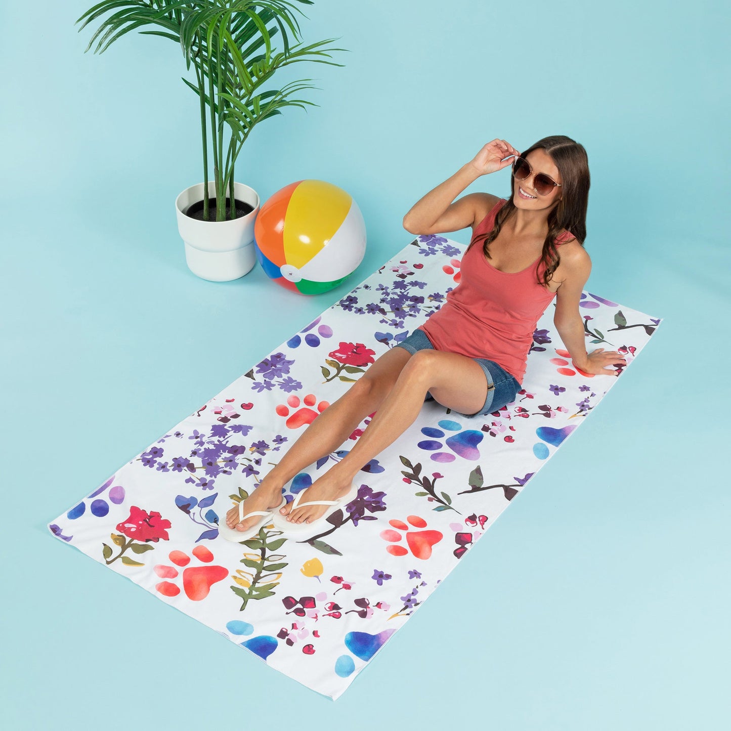 Sand-Free Microfiber Beach Towel