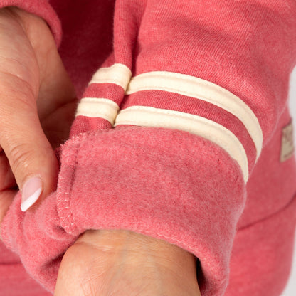 Paw Vibes Stripe Crew Neck Sweatshirt