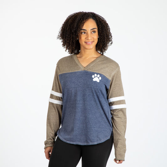 Paw Print Rugby Tee