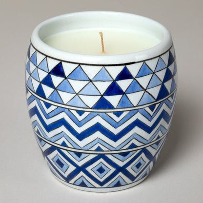 Ceramic Artisan Hand-Poured Candle