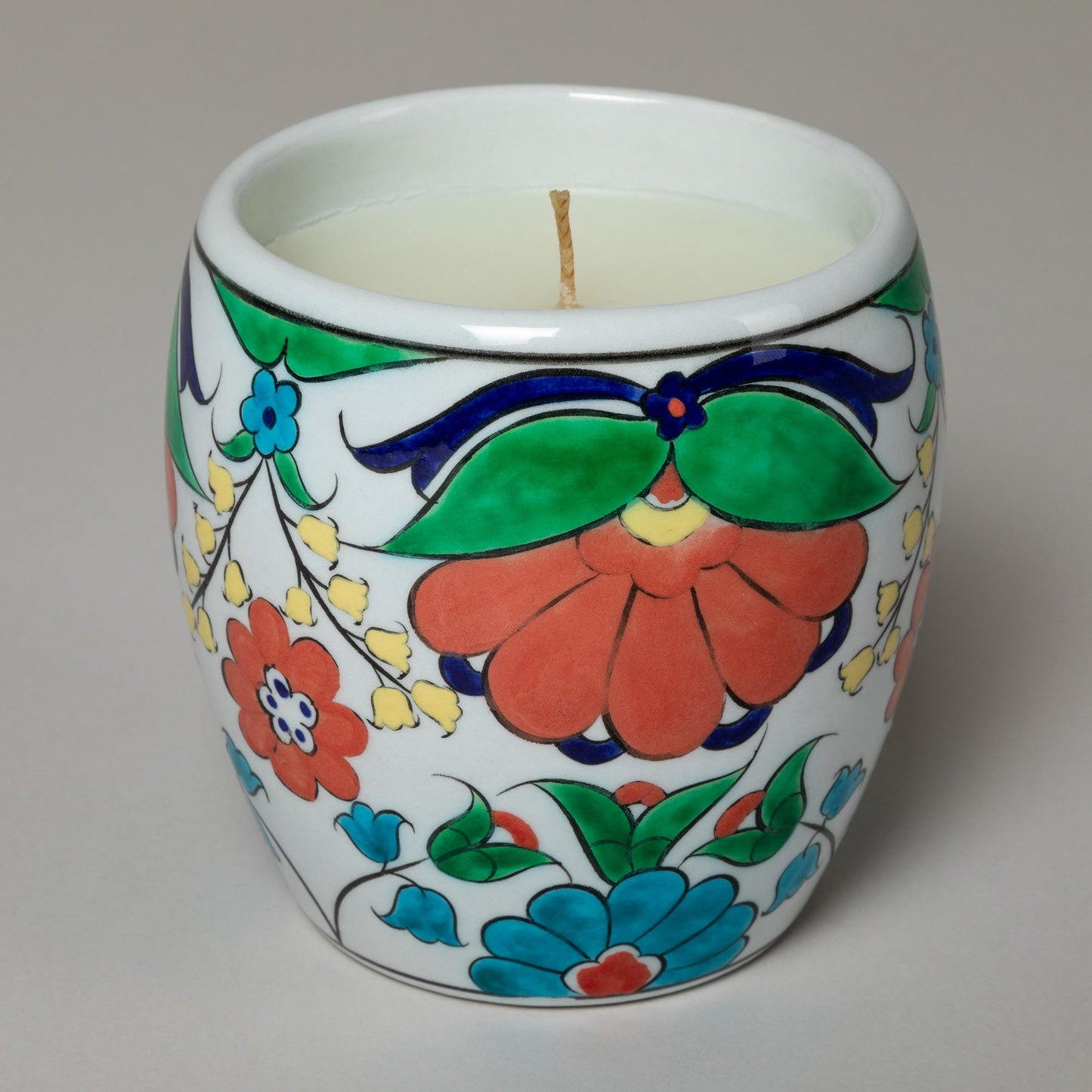 Ceramic Artisan Hand-Poured Candle