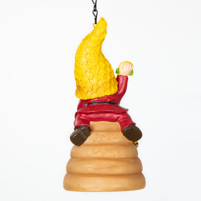 Honeycomb Gnome & Beehive Bird House