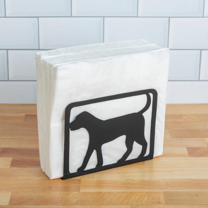 Black Dog Handmade Napkin Holder