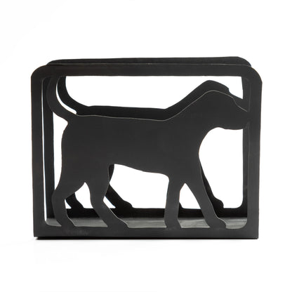 Black Dog Handmade Napkin Holder