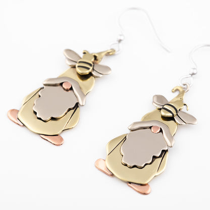 Springtime Gnome Earrings | Fair Trade