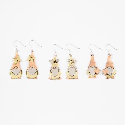 Springtime Gnome Earrings | Fair Trade