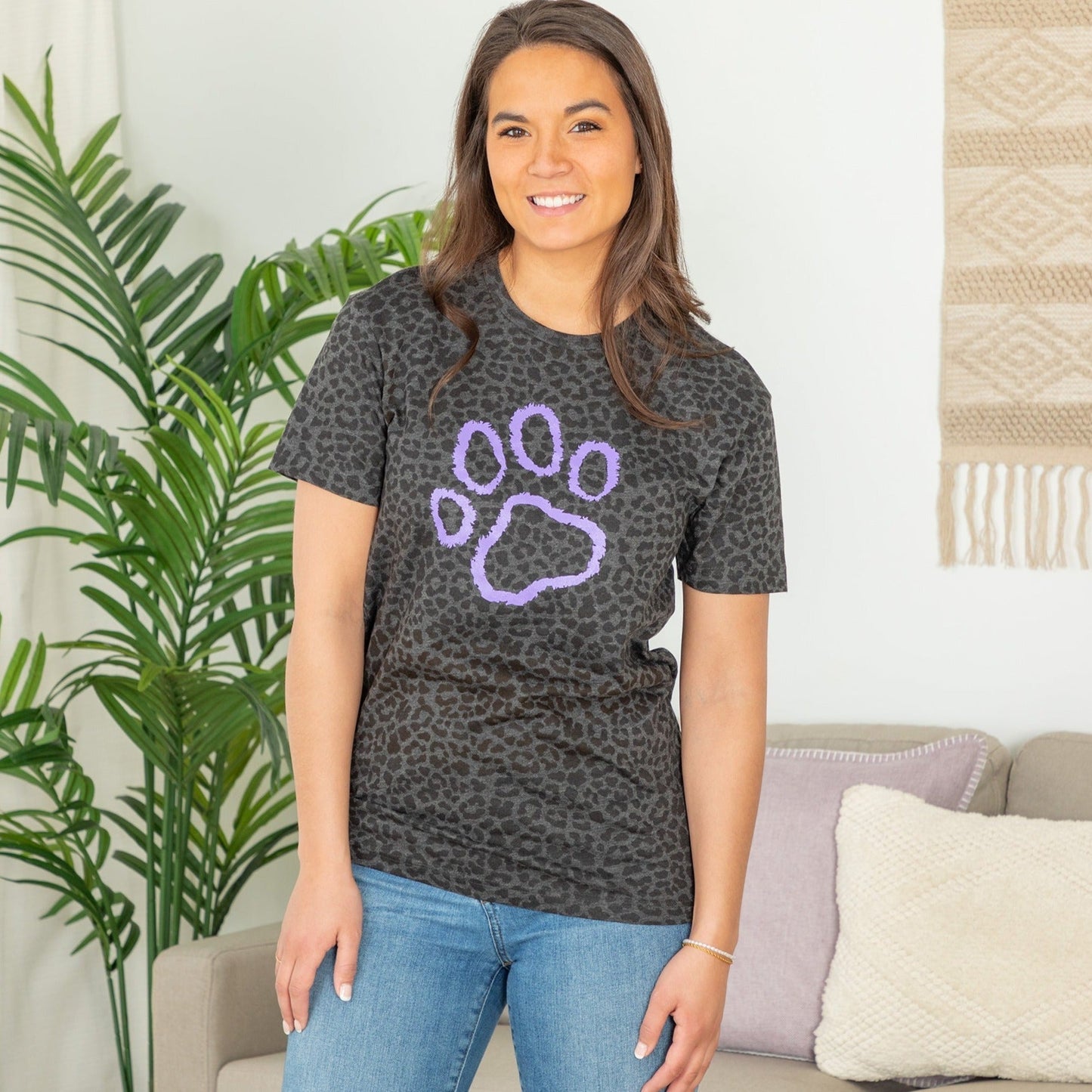 Leopard Paw Tee