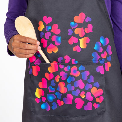 Paw of Hearts Kitchen Apron