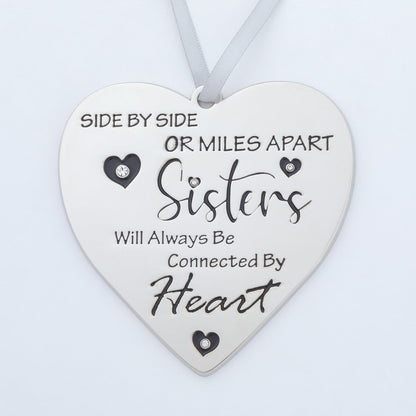 Sisters By Heart Ornament