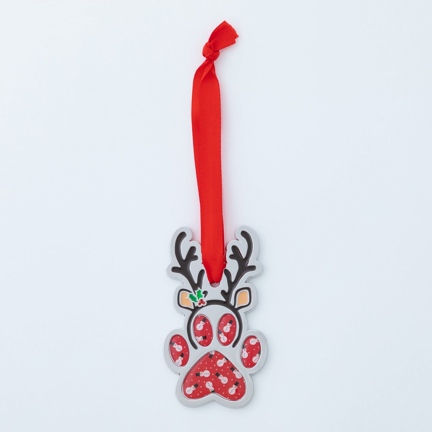 Christmas Paw Print Ornament