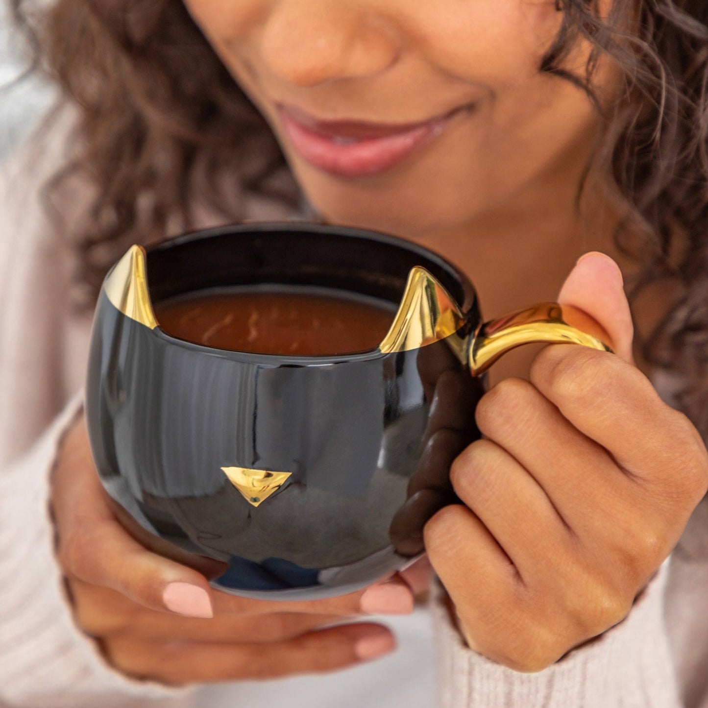 Pretty Kitty Cat Face Mug