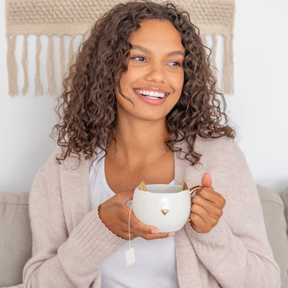 Pretty Kitty Cat Face Mug