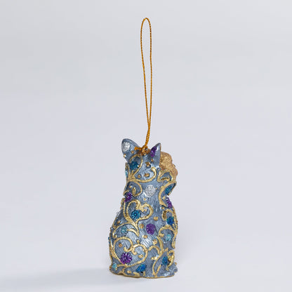 Cute Cat Beaded Ornament