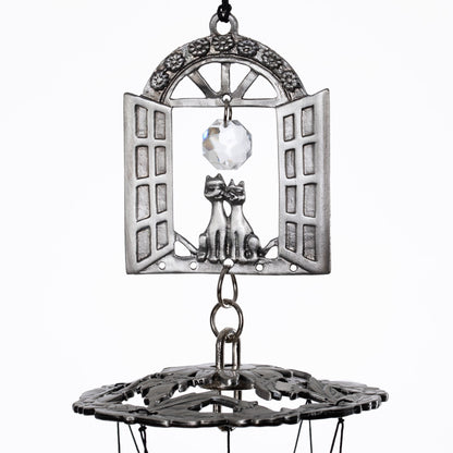 Animal Love Pewter Chimes