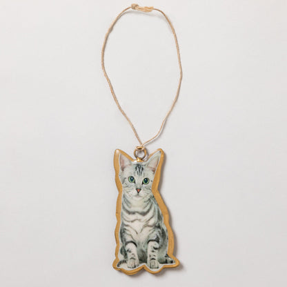 Love For Cats Metal Ornament