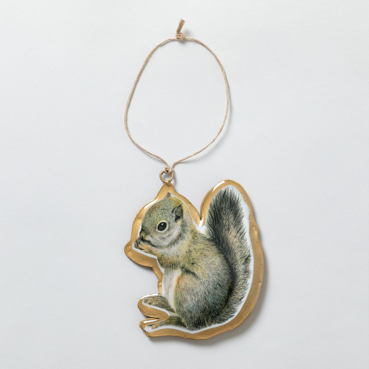 Love for Squirrels Metal Ornament