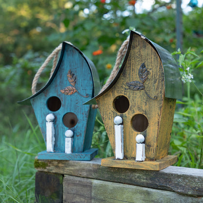 Rustic Artful Birdhouse