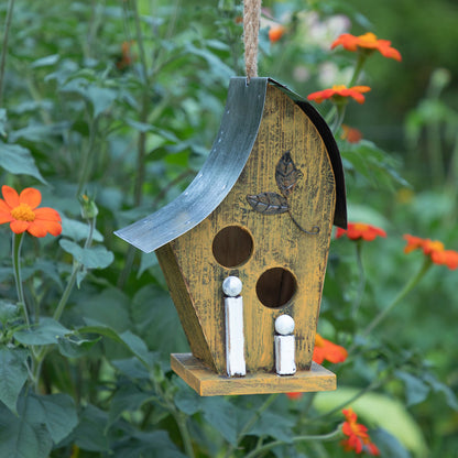 Rustic Artful Birdhouse