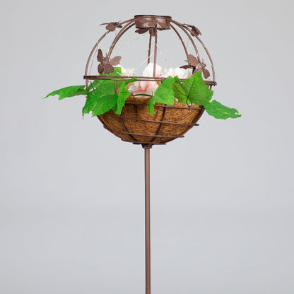 Garden Sphere Solar Planter