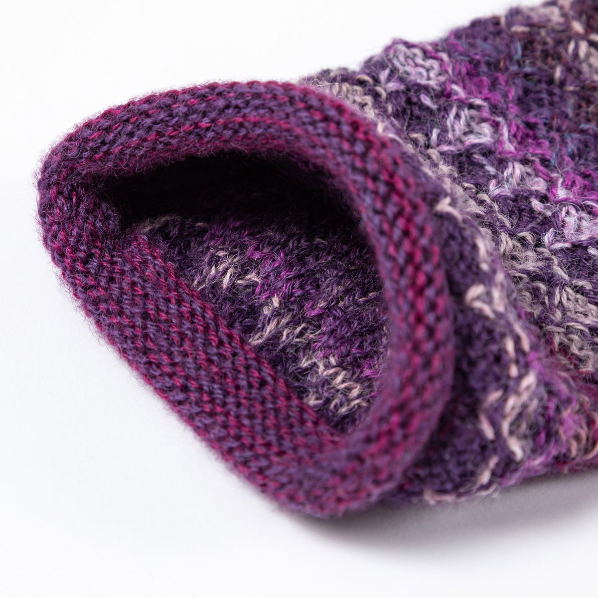 Colorful Alpaca Fingerless Mittens TEST.