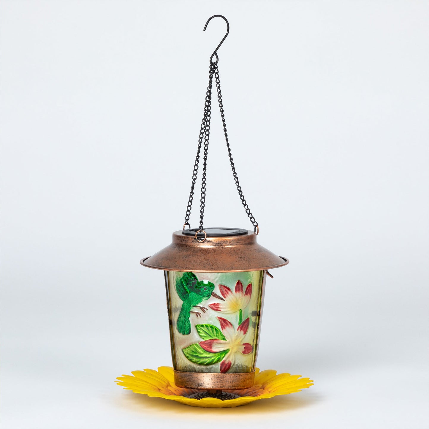 Hummingbird Solar Hanging Bird Feeder