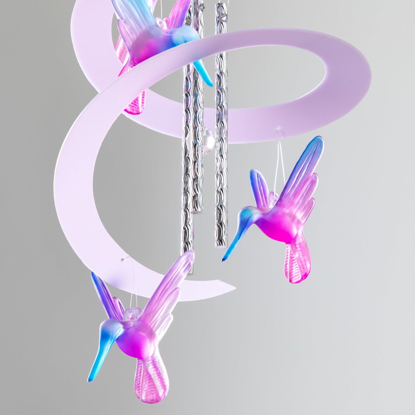 Spiral Hummingbird Chime