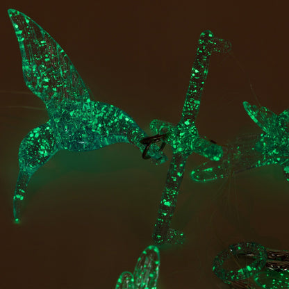 Glow in the Dark Hummingbird Wind Chime