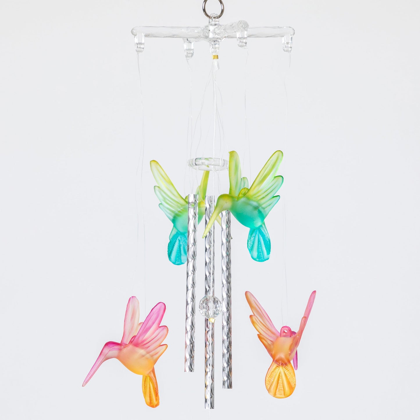 Rainbow of Hummingbirds Wind Chime