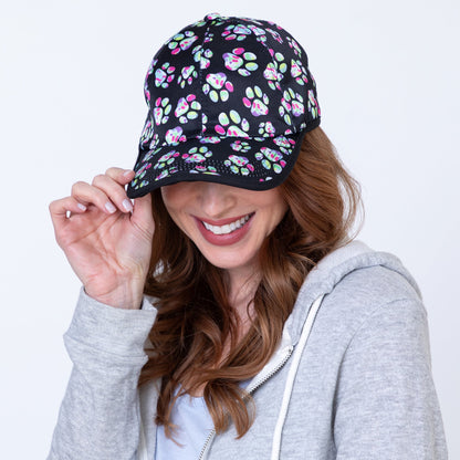 Colorful Paw Prints Baseball Hat