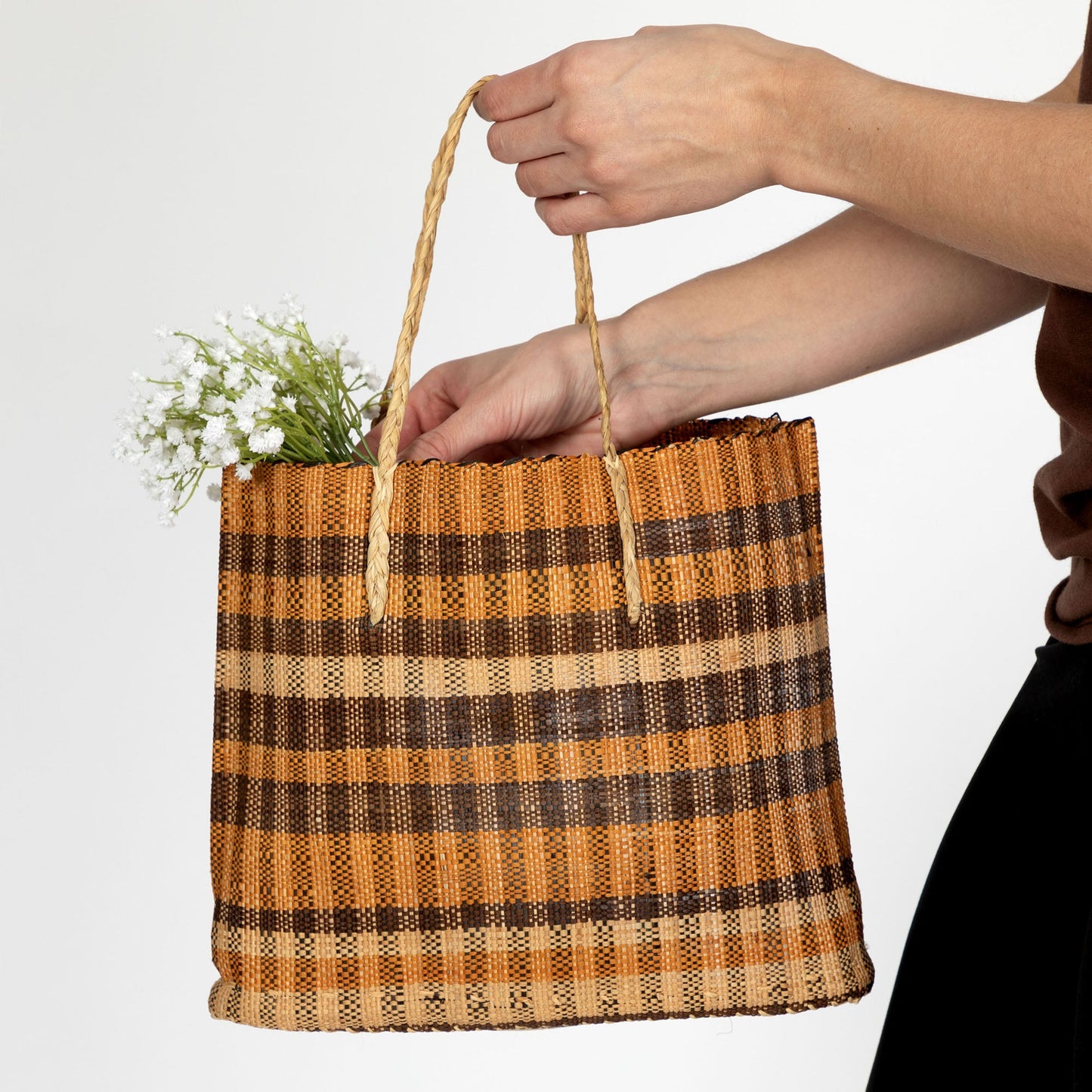 Handwoven African Tote