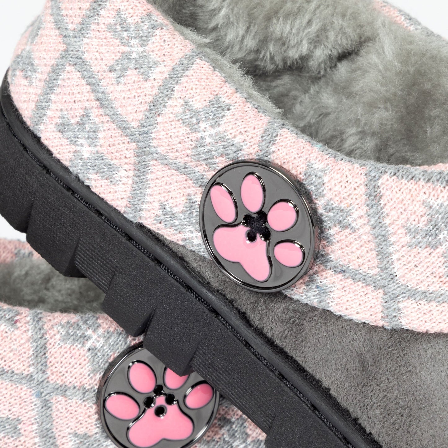 Purple Paw Comfy Clog Slippers