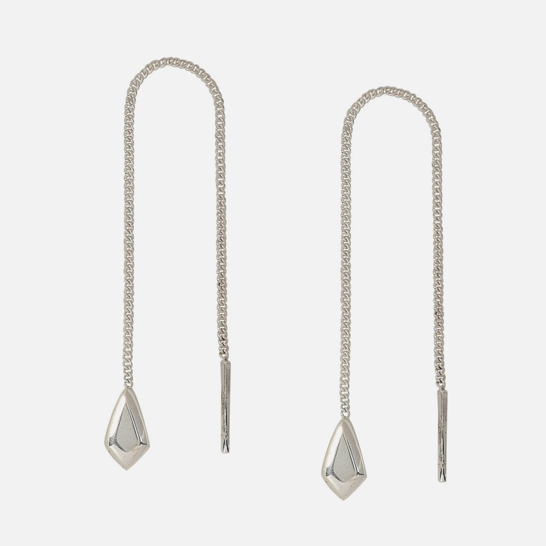 Steadfast Sterling Silver Long Earwire Earring