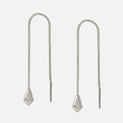 Steadfast Sterling Silver Long Earwire Earring